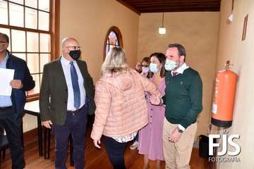 Sesión plenaria del mes de noviembre de 2020/TA y Francisco Javier Santana.